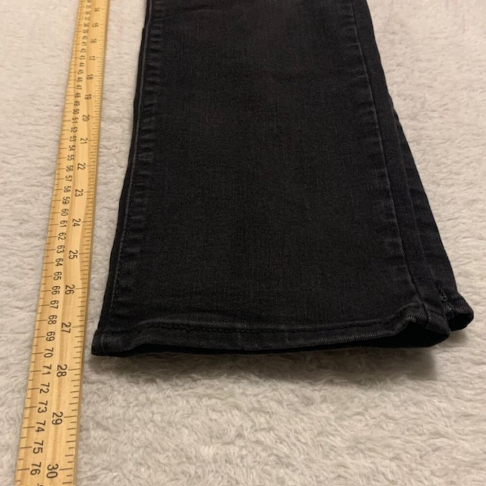 DENIZEN From Levi’s Womens 14M 32x30 Black Mid Rise Slim Stretch Jeans - Picture 10 of 10